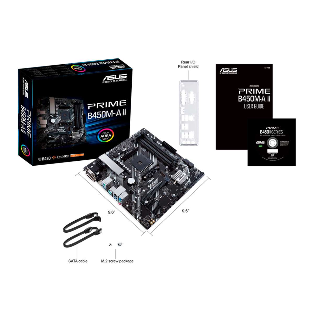 Motherboard Asus PRIME B450M-A II - CSM AM4 DDR4
